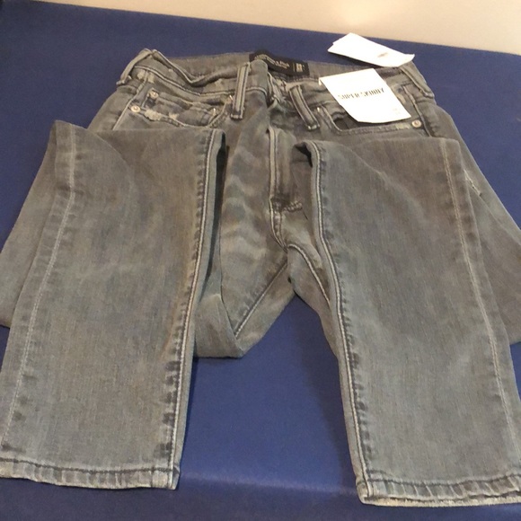 Abercrombie & Fitch super skinny stretch NWT size 28X32 - Picture 5 of 7